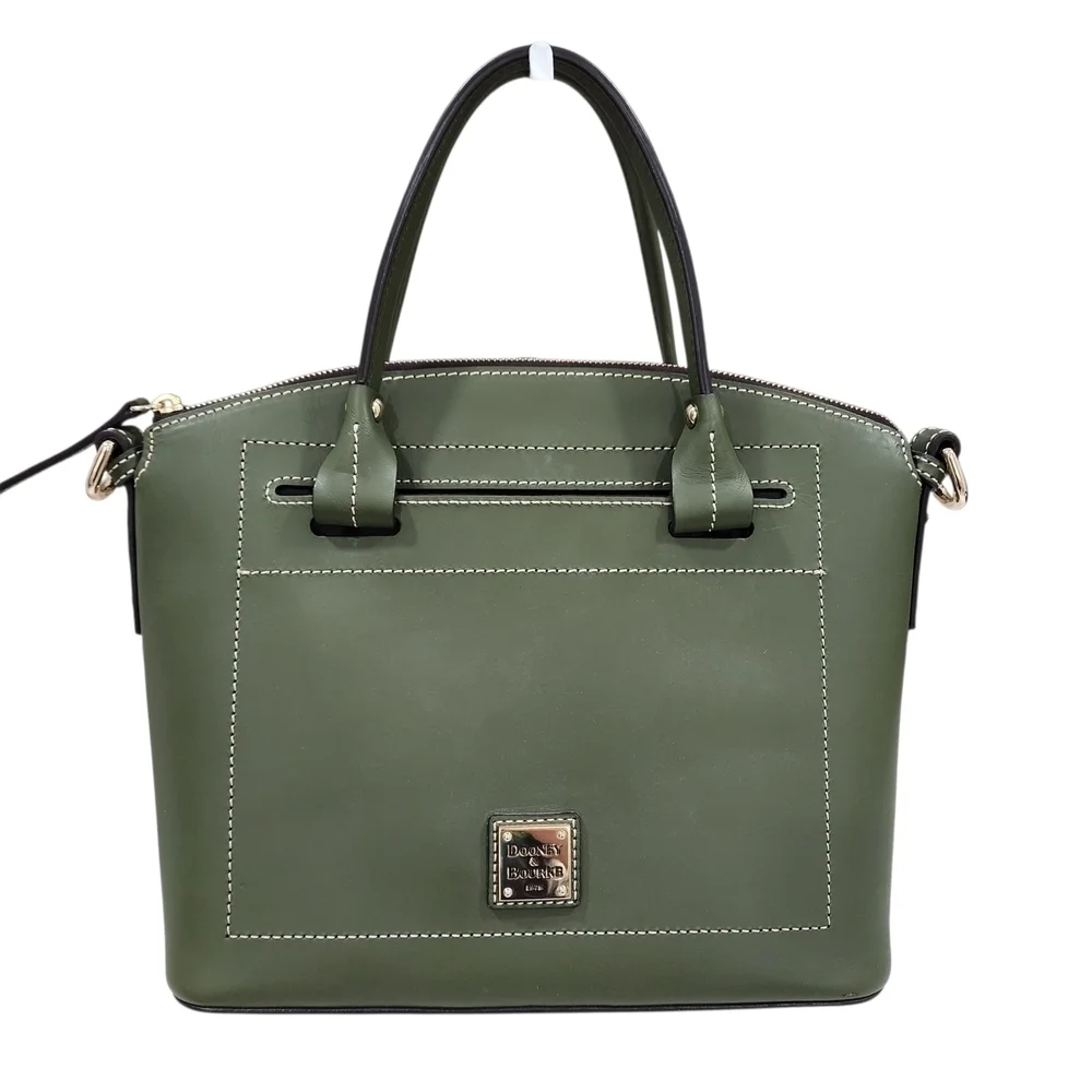 DOONEY & BOURKE BEACON DOMED SATCHEL/SHOULDER/CROSSBODY